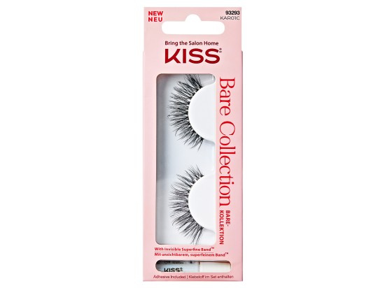 KISS Bare Collection 01 páskové řasy 1 pár