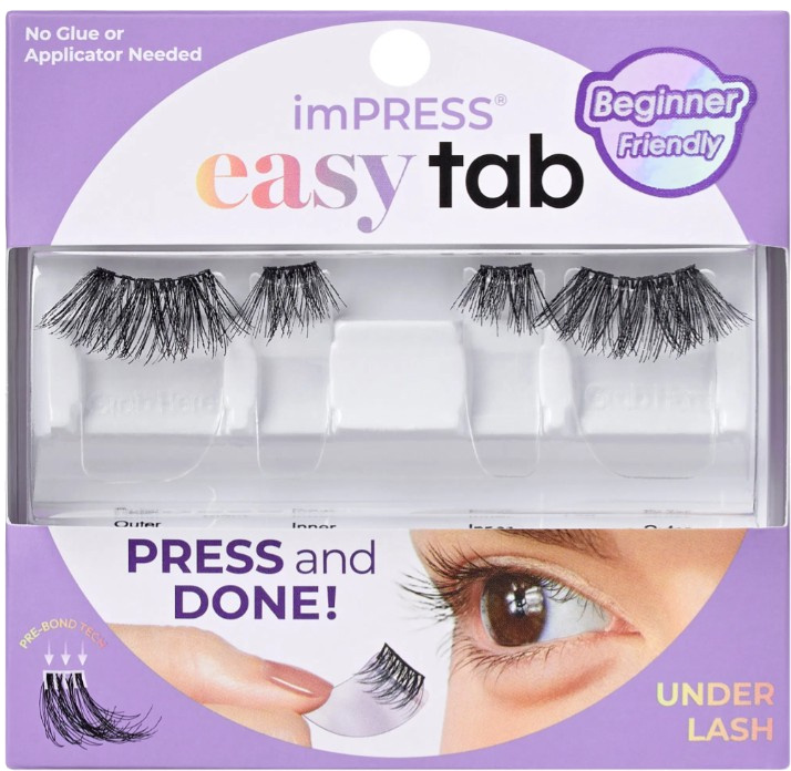 KISS Umělé řasy imPRESS Easy Tab 03