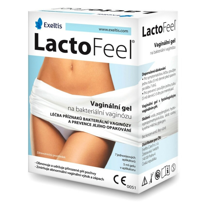 LactoFeel vaginální gel 7x5ml