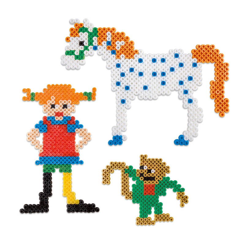 Pippi Langstrumpf sada zažehlovacích korálků pro děti