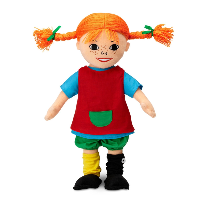 Micki Pippi Dlouhá punčocha měkká látková panenka 40 cm