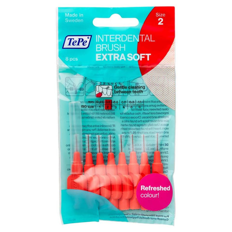 TePe Extra Soft mezizubní kartáčky 0,5 mm 8 ks