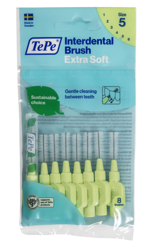 TePe Extra Soft mezizubní kartáčky 0,8 mm 8 ks