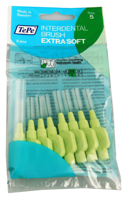 TePe Extra Soft mezizubní kartáčky 0,8 mm 8 ks