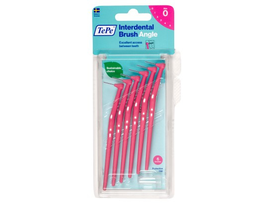 TePe Angle Mezizubní kartáčky růžové 0,4 mm