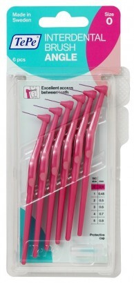 TePe Angle Mezizubní kartáčky růžové 0,4 mm