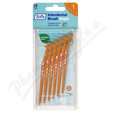 TePe Angle Size 1 mezizubní kartáčky 0,45 mm 6 ks