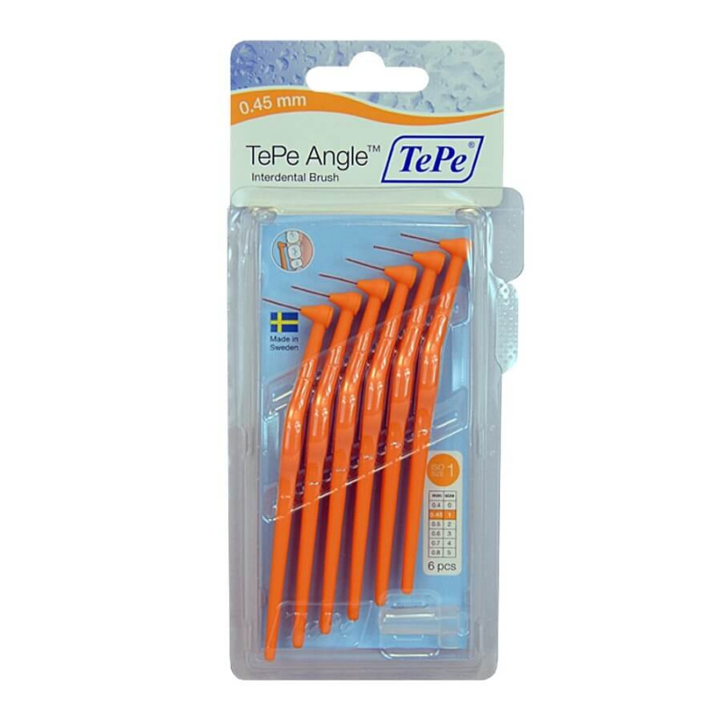 TePe Angle Size 1 mezizubní kartáčky 0,45 mm 6 ks