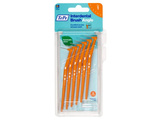 TePe Angle Size 1 mezizubní kartáčky 0,45 mm 6 ks