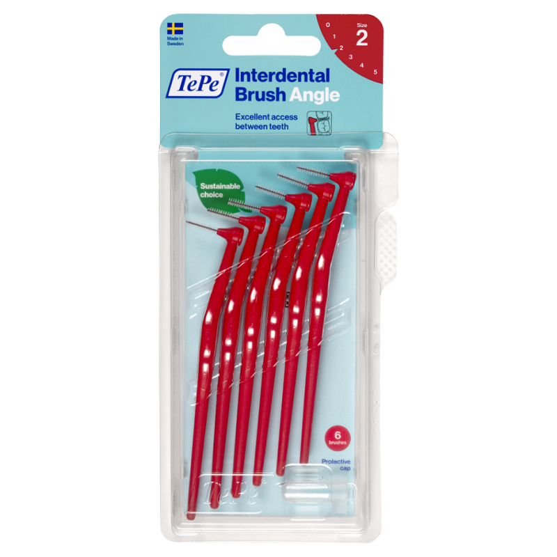 TePe Angle Size 2 mezizubní kartáčky 0,5 mm 6 ks
