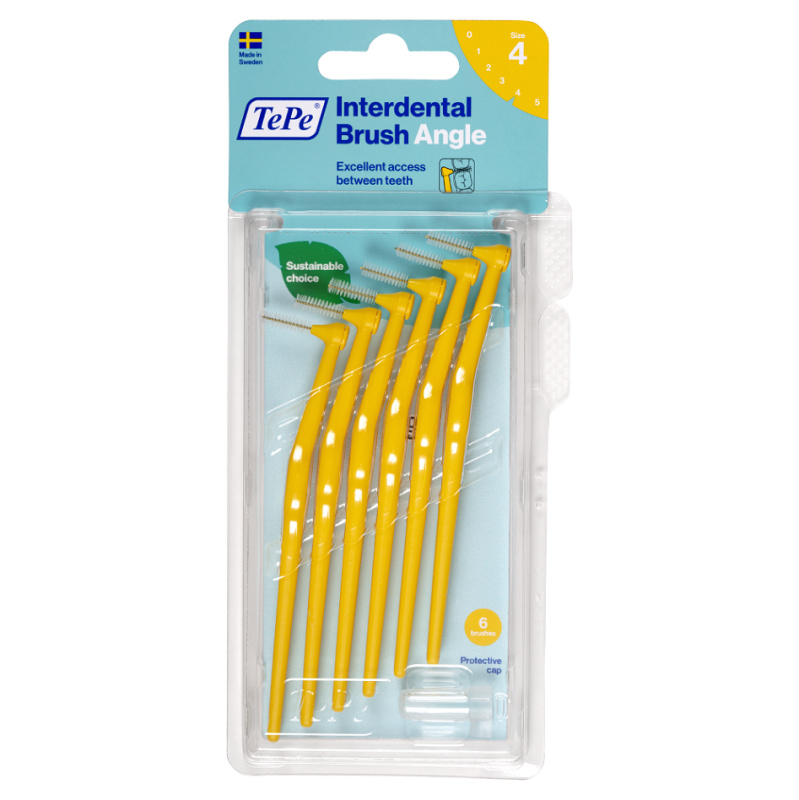 TePe Angle Size 4 mezizubní kartáčky 0,7 mm 6 ks