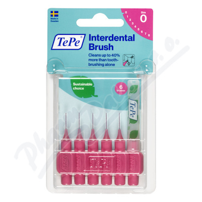 TePe Interdental Brush Original mezizubní kartáček 0,4 mm 6 ks