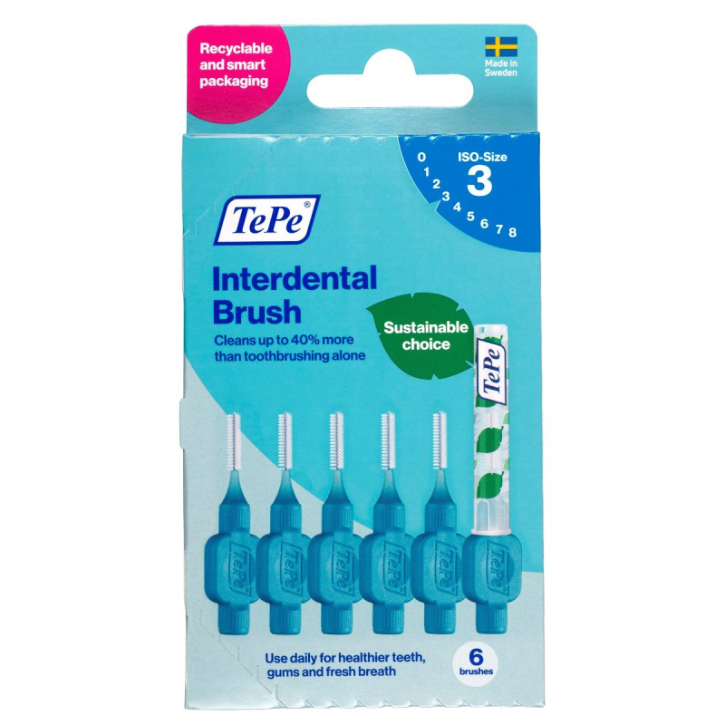 TePe Original Mezizubní kartáčky modré 0,6 mm