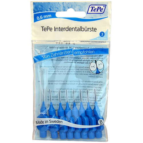 TePe Original mezizubní kartáčky 0,6 mm 8 ks sáček