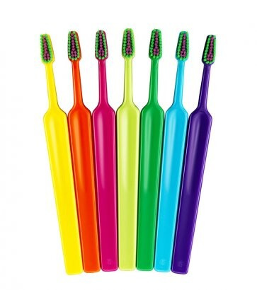 TePe Colour Compact x-soft sada zubních kartáčků, 3+1 zdarma