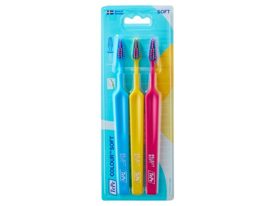 TEPE Zubní kartáček Colour Soft 3 ks