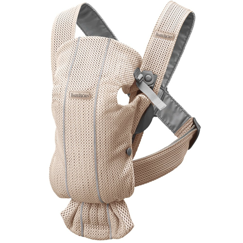 BabyBjörn Nosítko Mini, Pearly Pink 3D Mesh