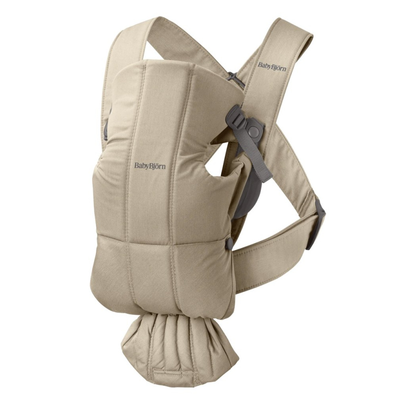 BabyBjörn Nosítko Mini, Woven Beige