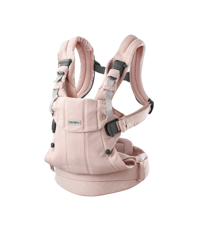 BABYBJORN Babybjorn nosítko HARMONY Woven Light Pink mélange