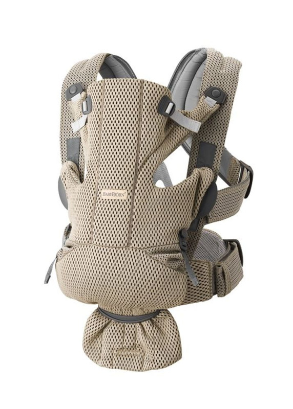 BABYBJÖRN Ergonomické nosítko MOVE Grey beige 3D Mesh