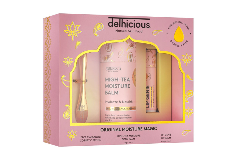 delhicious MOISTURE MAGIC dárková sada na tělo a obličej