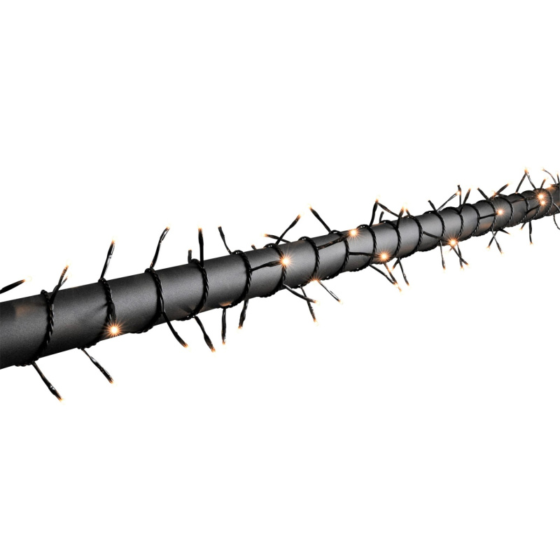 Konstsmide Micro světelný řetěz 80 LED teplá bílá, černý kabel