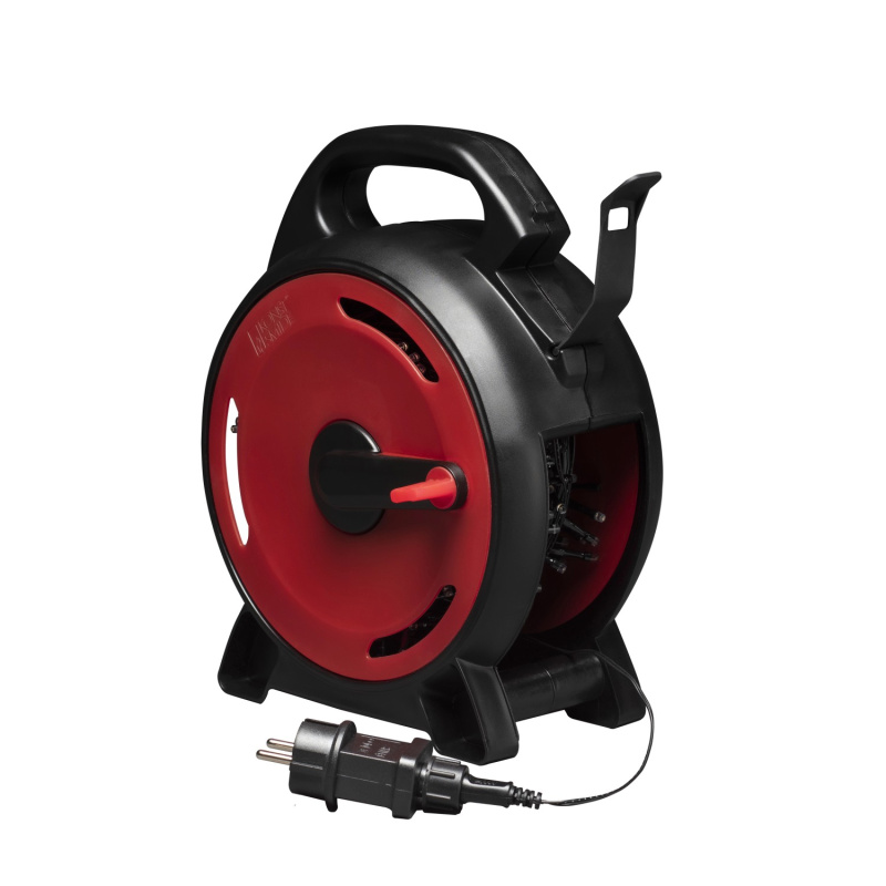 Konstsmide LED světelný řetěz Compactlights s navíjením, jantarová, 800 diod