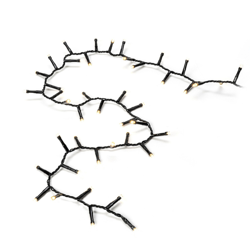 Konstsmide Světelný řetěz trsy do exteriéru, 400 LED teplá bílá, 878 cm