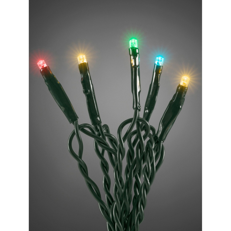 Konstsmide LED mikro řetěz 100 světel pestrý 24 V