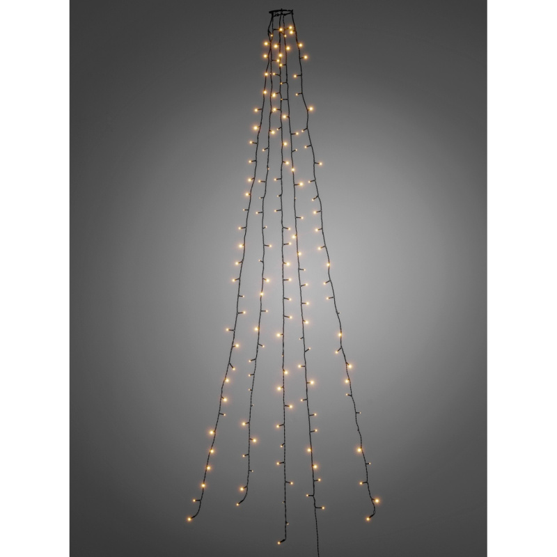 Konstsmide LED stromové osvětlení 5 pramenů každý s 30 světly