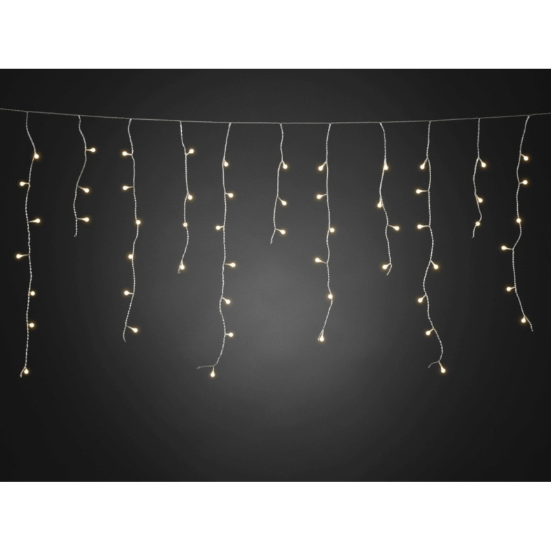 Konstsmide LED světelný závěs s efektem mrznoucího deště koule 400 teplých bílýc