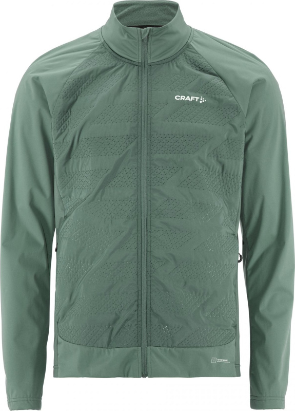 Pánská běžkařská bunda CRAFT ADV Nordic Training Speed 2 - zelená Velikost: XL