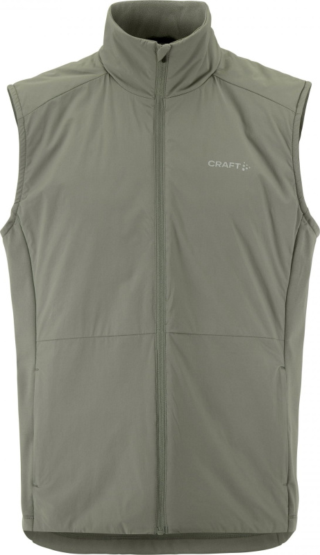 Pánská vesta CRAFT ADV Essence Warm 2 - zelená Velikost: XXL