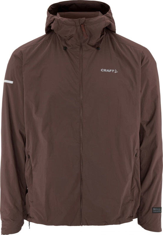 Pánská sportovní bunda CRAFT SubZ Light - hnědá Velikost: S