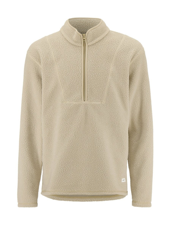 Pásnká mikina CRAFT Join Pile Fleece HZ - béžová Velikost: L