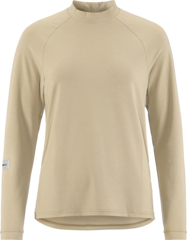 Dámské funkční triko CRAFT SubZ Jersey - béžová Velikost: XL