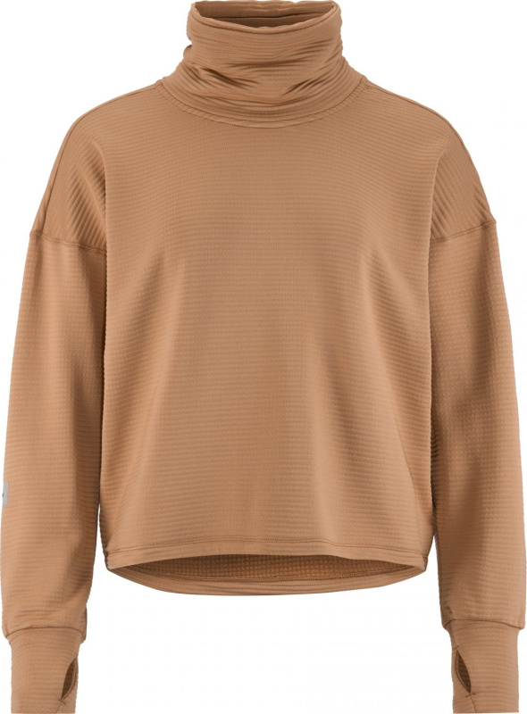 Dámské běžecké triko CRAFT SubZ Funnelneck Jersey - růžová Velikost: L
