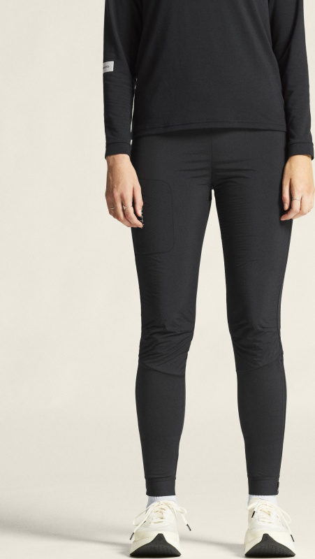 Dámské funkční běžecké kalhoty CRAFT SubZ Light Tights - černá Velikost: XS
