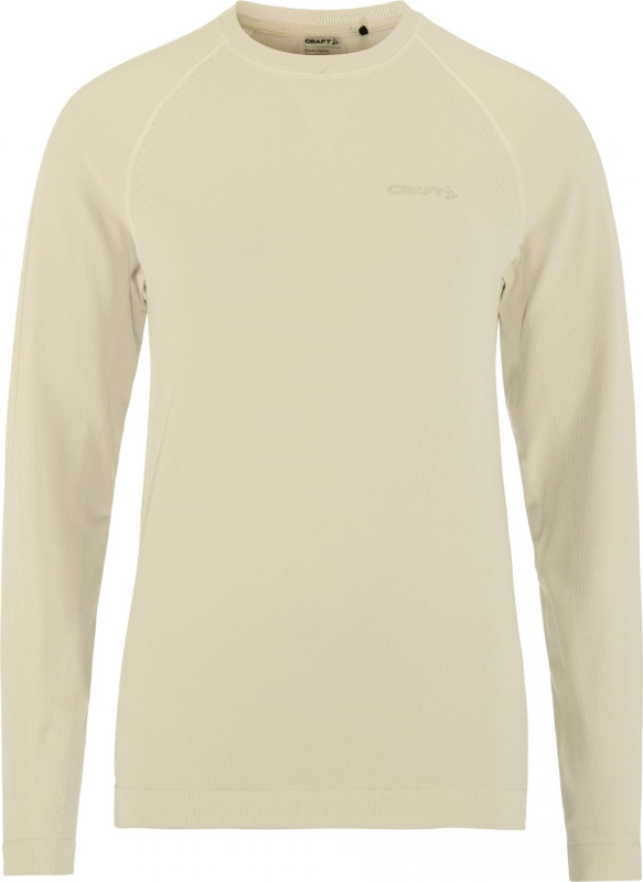 Dámské funkční triko CRAFT Active Comfort LS 2 - béžová Velikost: XL