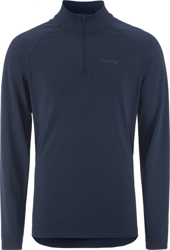 Pánské funkční triko CRAFT Active Comfort LS HZ 2 - modrá Velikost: XL