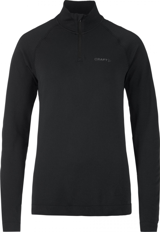 Dámské funkční triko CRAFT Active Comfort LS HZ 2 - černá Velikost: XL
