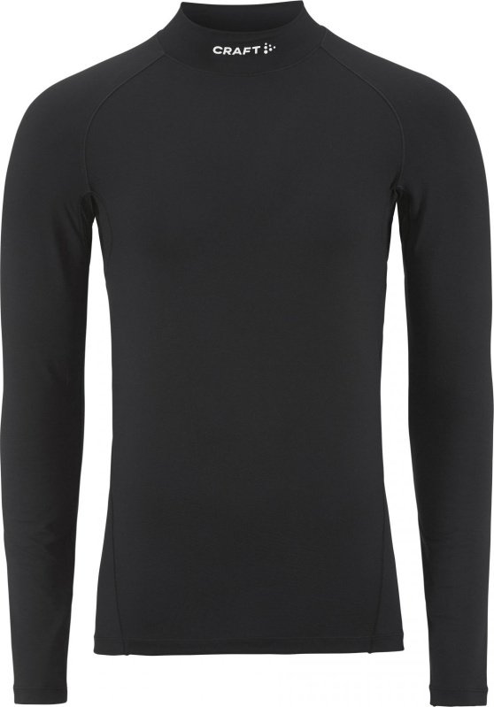 Pánské funkční triko CRAFT Flow Thermal MN LS - černá Velikost: XXL