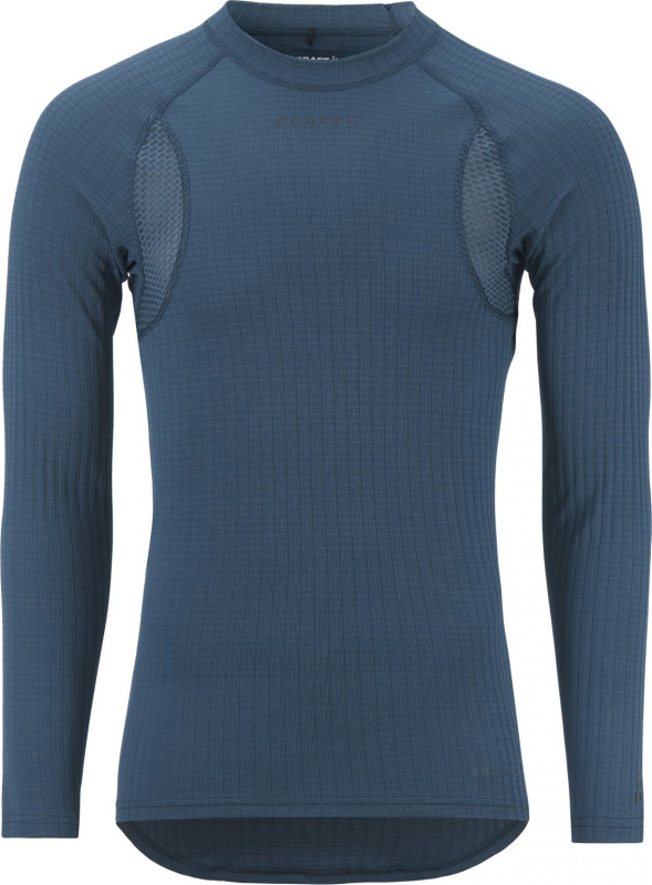 Pánské termo triko CRAFT Active Extreme X LS - modrá Velikost: XL