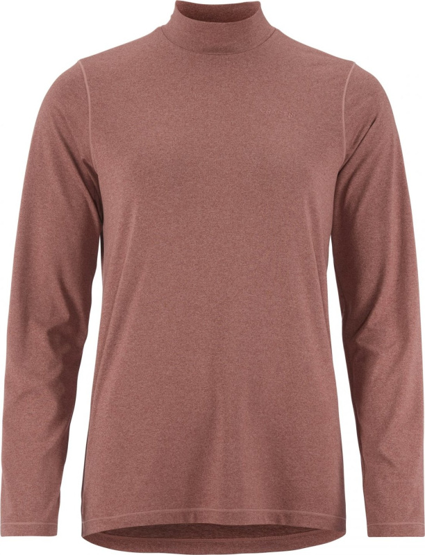 Dámské funkční triko CRAFT Flow MN LS - červená Velikost: XL