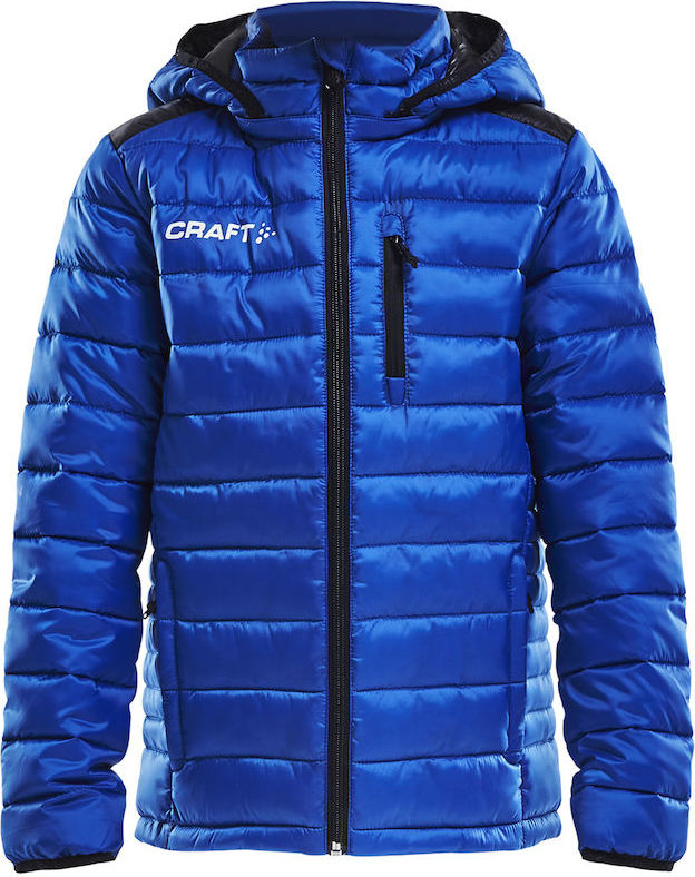 Dětská zateplená bunda CRAFT Isolate Jr modrá Velikost: 134