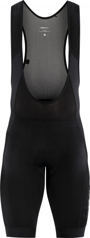 Pánské cyklistické kraťasy CRAFT Core Essence Bib černé Velikost: XL