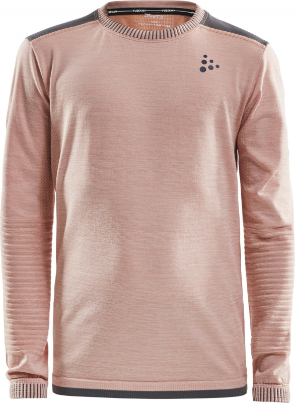Dětské funkční triko CRAFT Fuseknit Comfort Junior růžové Velikost: 146/1