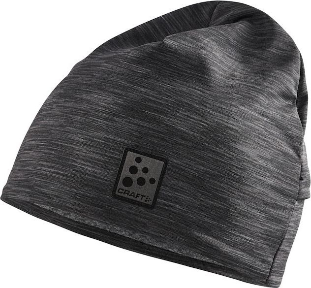 Unisex funkční čepice CRAFT Adv Microfleece Ponytail černá Velikost: UNI