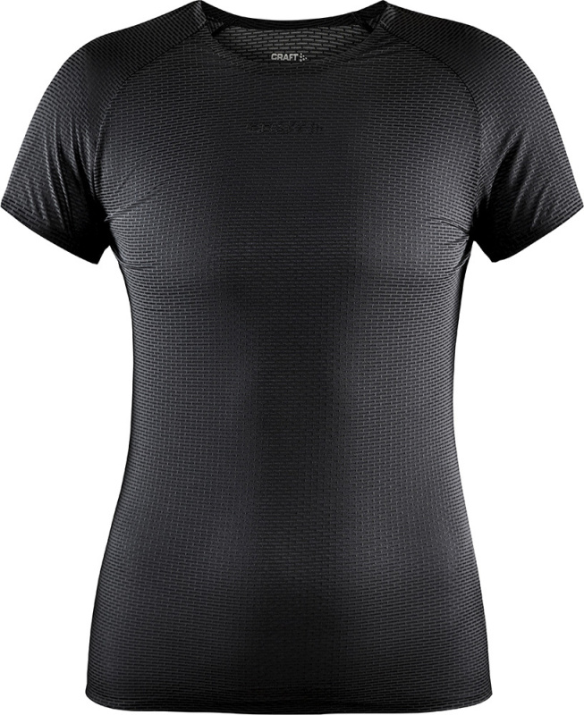 Dámské chladivé triko CRAFT Pro Dry Nanoweight Ss černá Velikost: XS