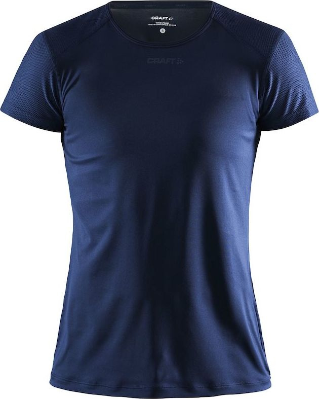 Dámské funkční triko CRAFT Adv Essence Slim Ss tmavě modrá Velikost: XS